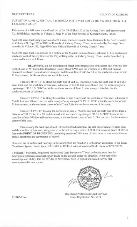 1 West Escondido Road Kingsville, TX 78363 - Photo 6 of 6