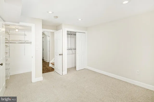 a view of empty room