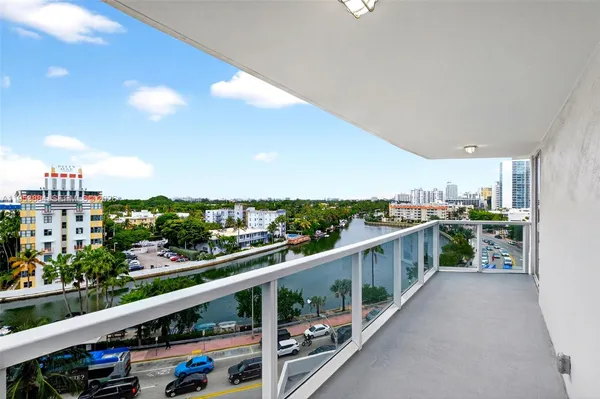 a view of a city and a lake view