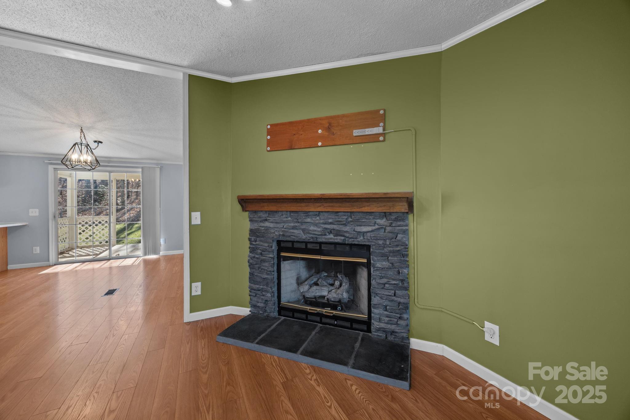 5043 Pebble Stone Road Maiden, NC 28650 - Photo 26 of 46 a living room with a fireplace