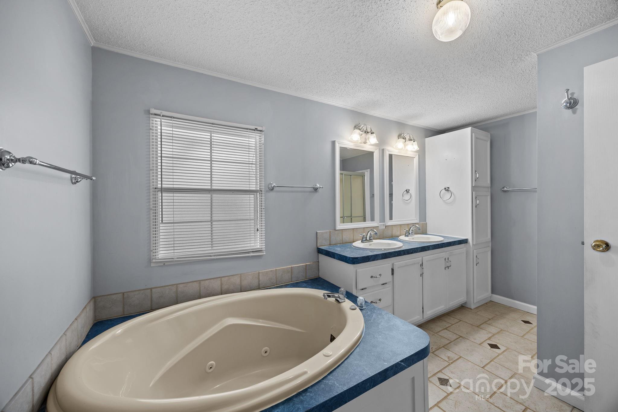 5043 Pebble Stone Road Maiden, NC 28650 - Photo 39 of 46 a bathroom with a tub sink and mirror