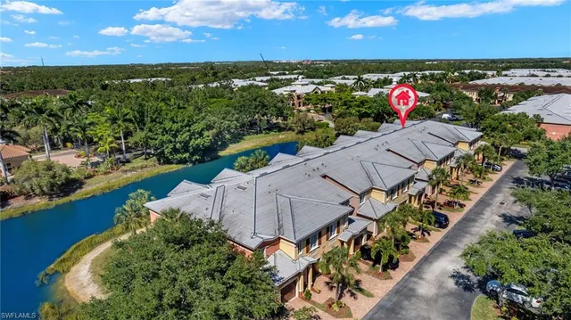 a view of a city with an ocean view