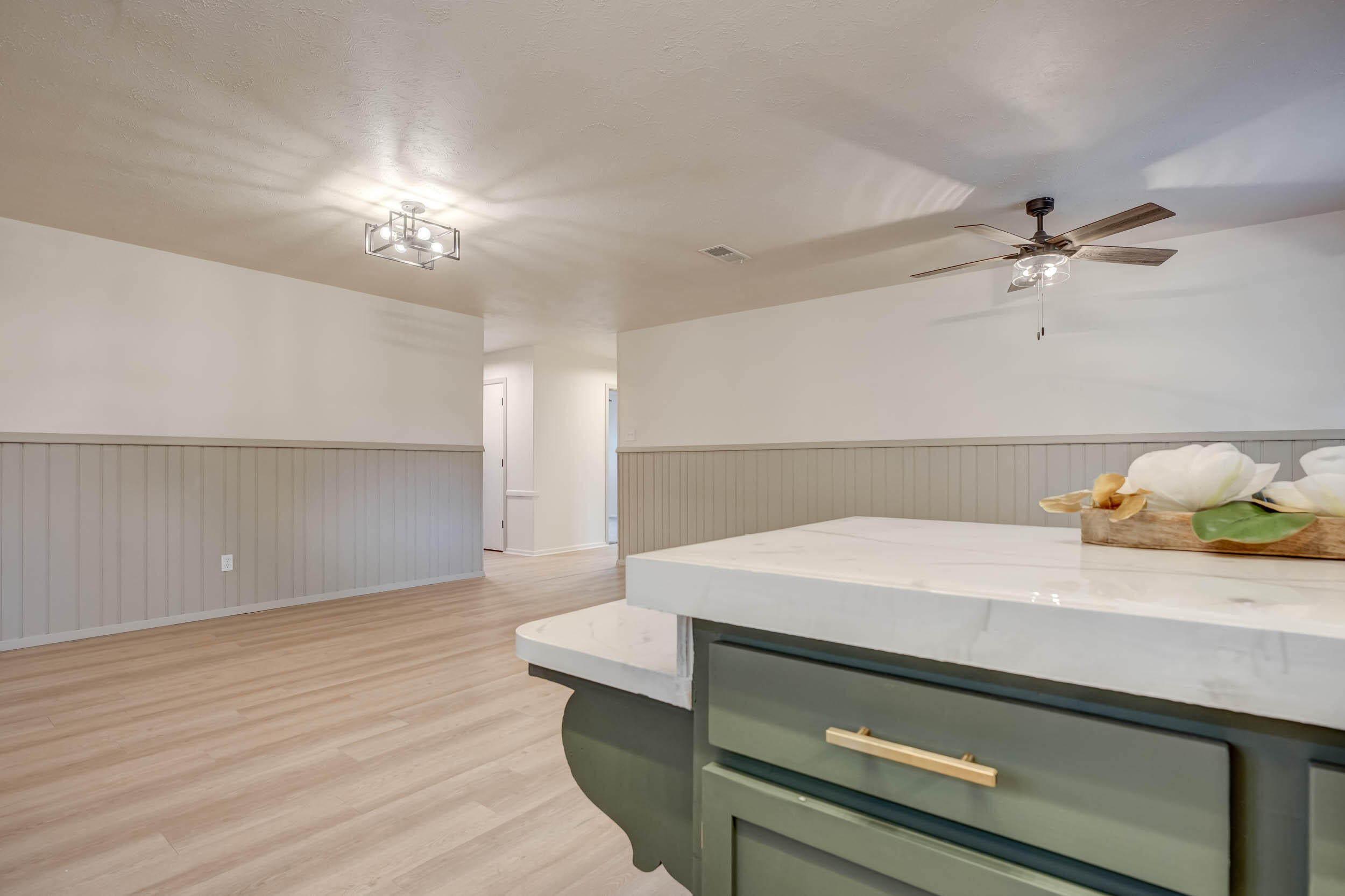 2101 64th Street Lubbock, TX 79412 - Photo 15 of 30 a bathroom with a sink and a mirror