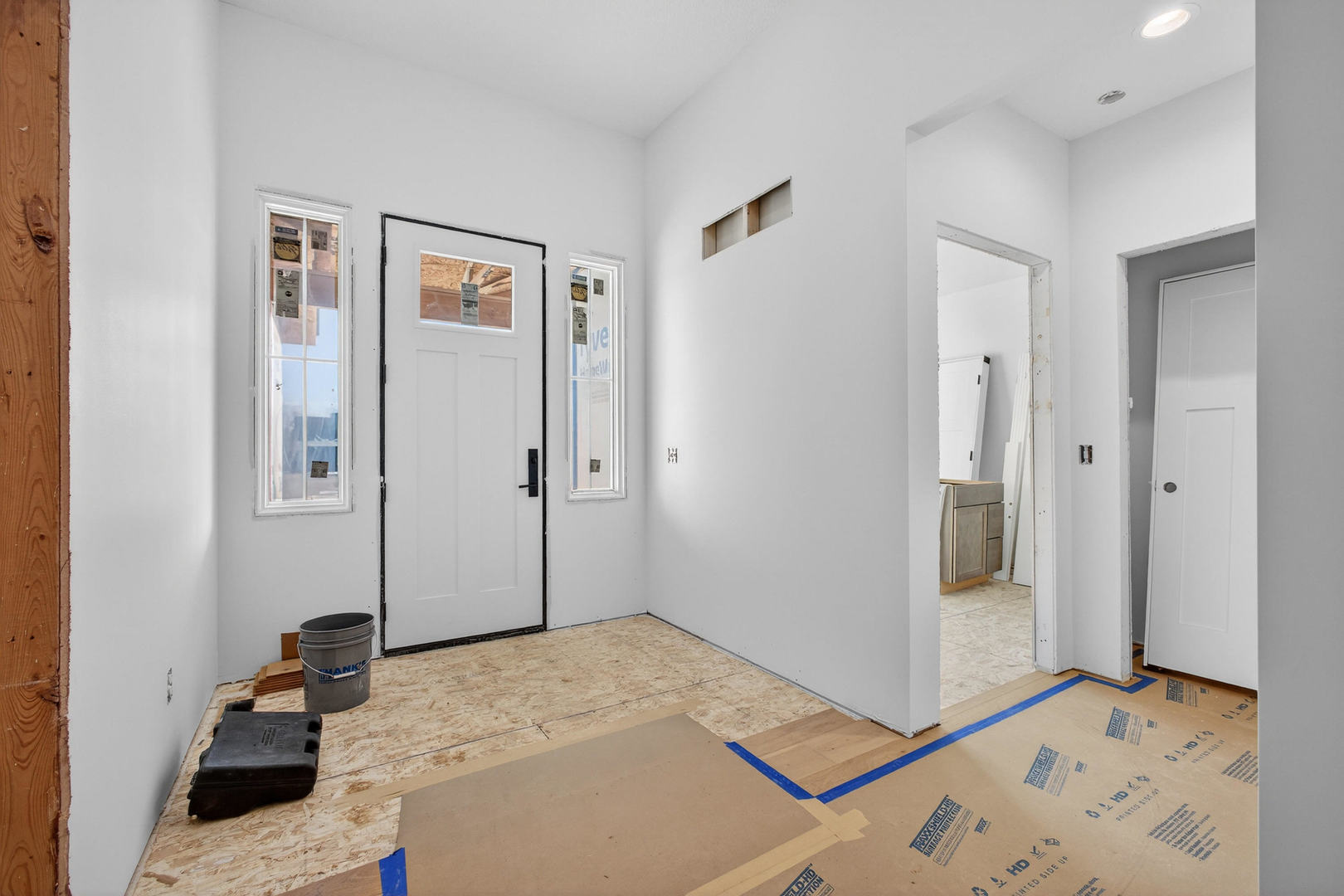 18116 271st Street Long Grove, IA 52756 - Photo 3 of 21 a bedroom with a bed and hallway