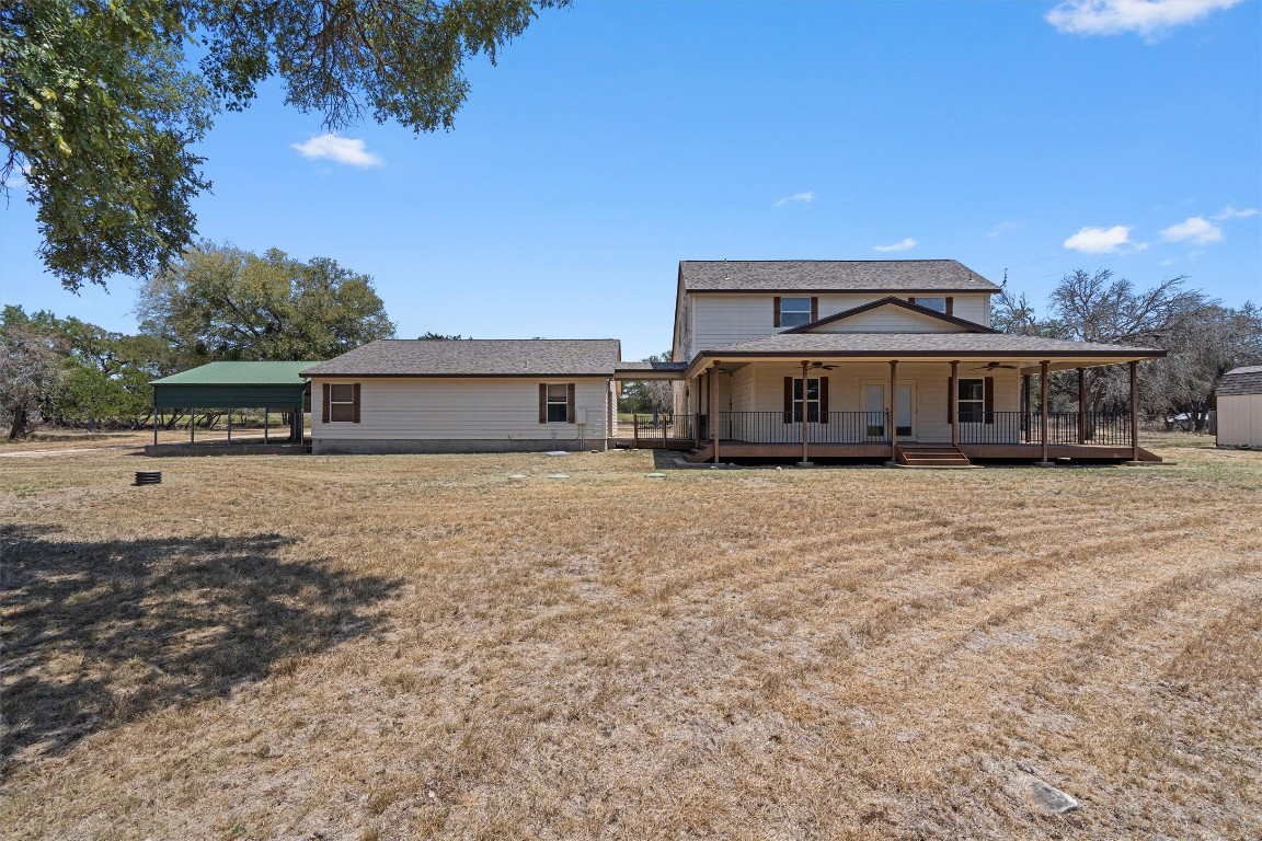 25600 Ronald Reagan Boulevard Georgetown, TX 78633 - Photo 36 of 36 a front view of a house with a yard