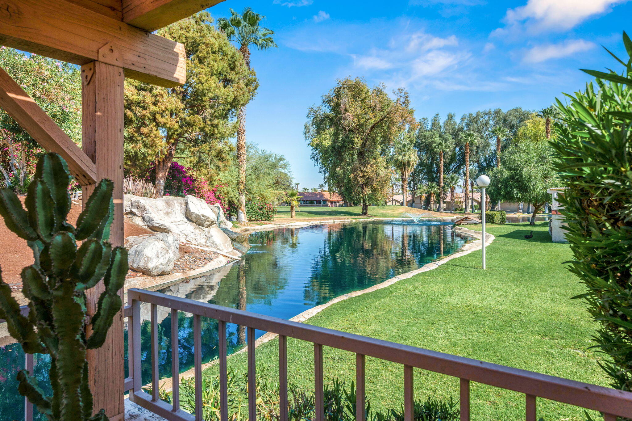 49275 Douglas Street Indio, CA 92201 - Photo 35 of 37 a view of a lake from a balcony