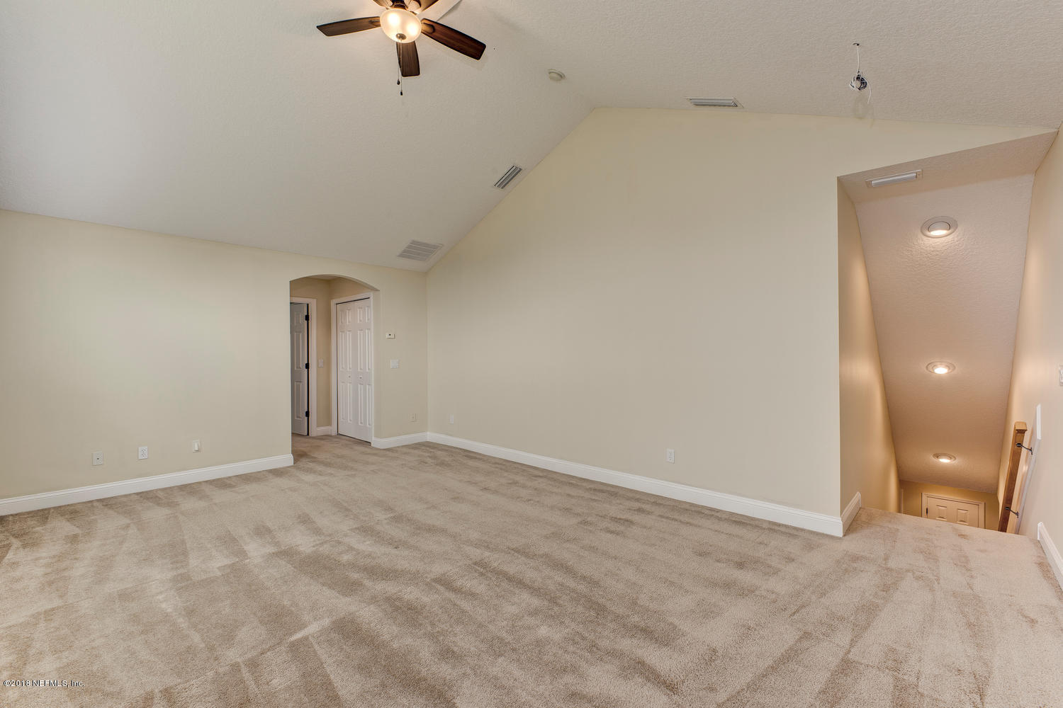 2136 West Quay Road St. Augustine, FL 32092 - Photo 21 of 30 wooden floor in an empty room