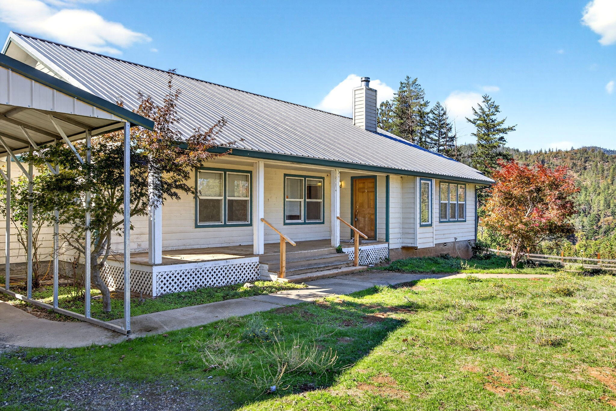 2467 Eastside Road Jacksonville, OR 97530 - Photo 43 of 85 a view of a yard in front of house