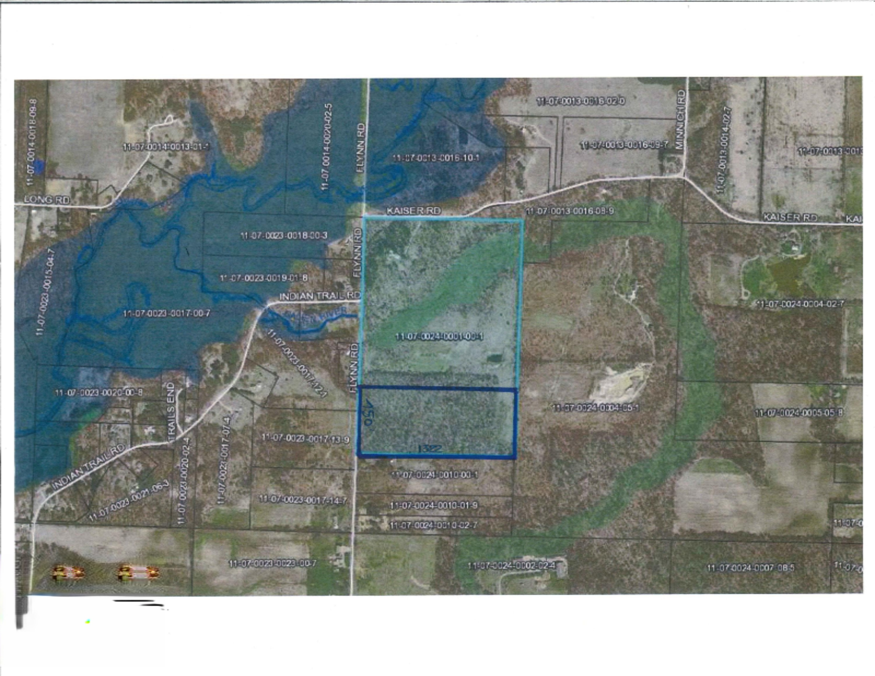 0 Flynn Road Three Oaks, MI 49128 - Photo 1 of 4 13 Acre Aerial jpg