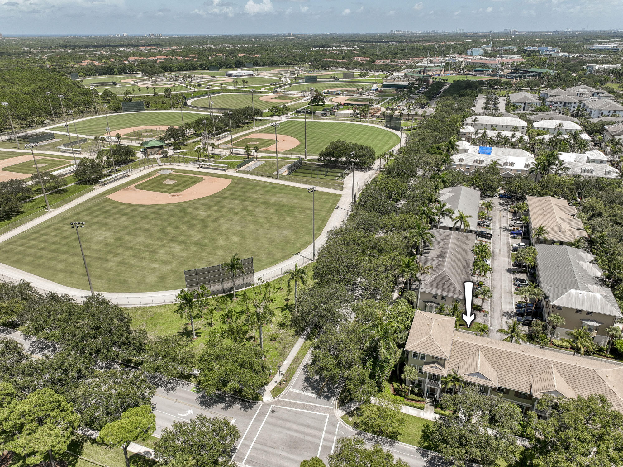1484 Frederick Small Road Jupiter, FL 33458 - Photo 19 of 19 an aerial view of residential houses with outdoor space