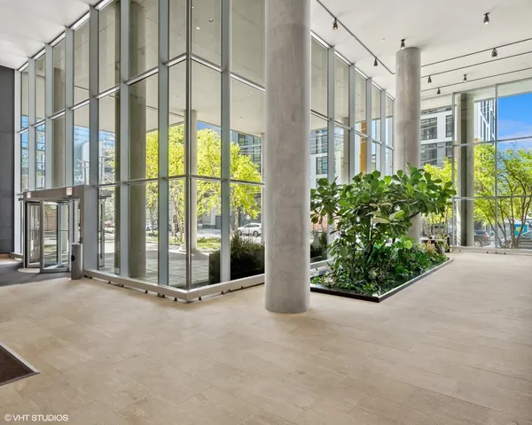 a view of a potted plants next to a yard