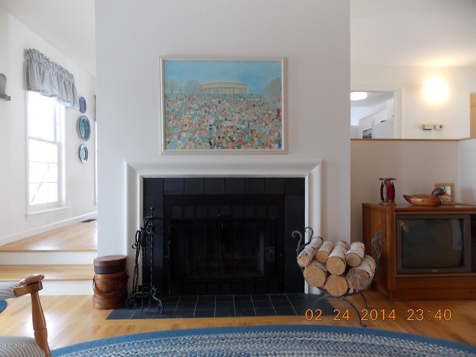 1136-9 Barker Road, Unit 9 Pittsfield, MA 01201 - Photo 11 of 45 a living room with furniture a fireplace and window