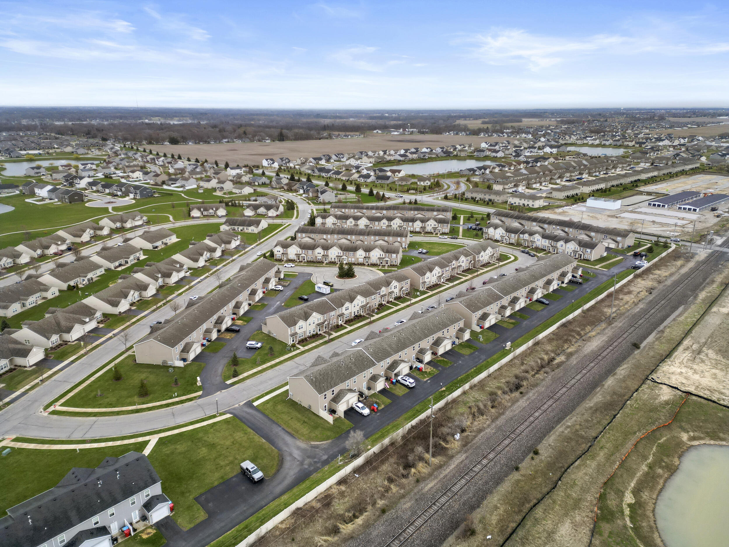 14019 Paramount Way Cedar Lake, IN 46303 - Photo 13 of 17 an aerial view of a city