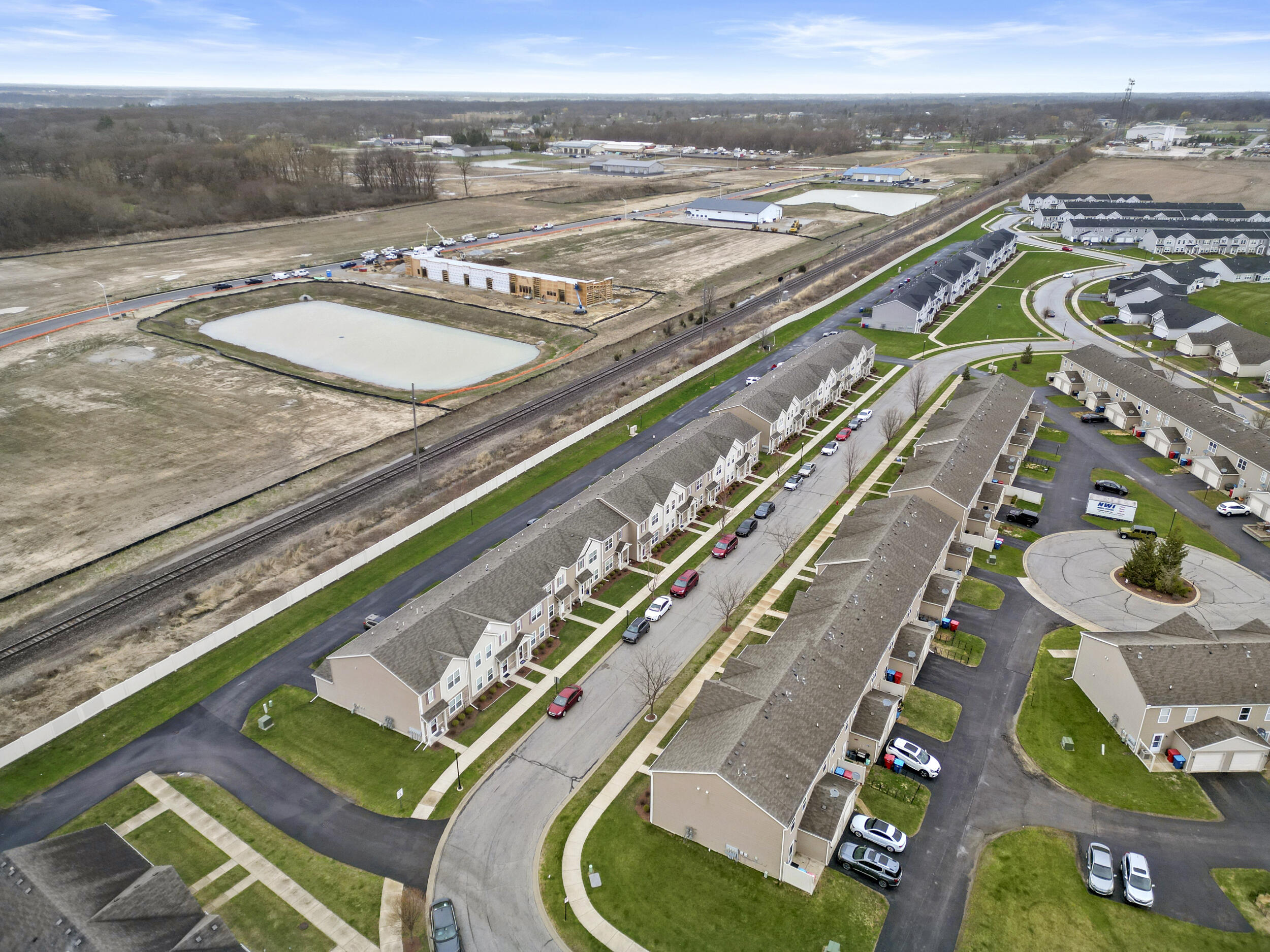 14019 Paramount Way Cedar Lake, IN 46303 - Photo 15 of 17 an aerial view of a city