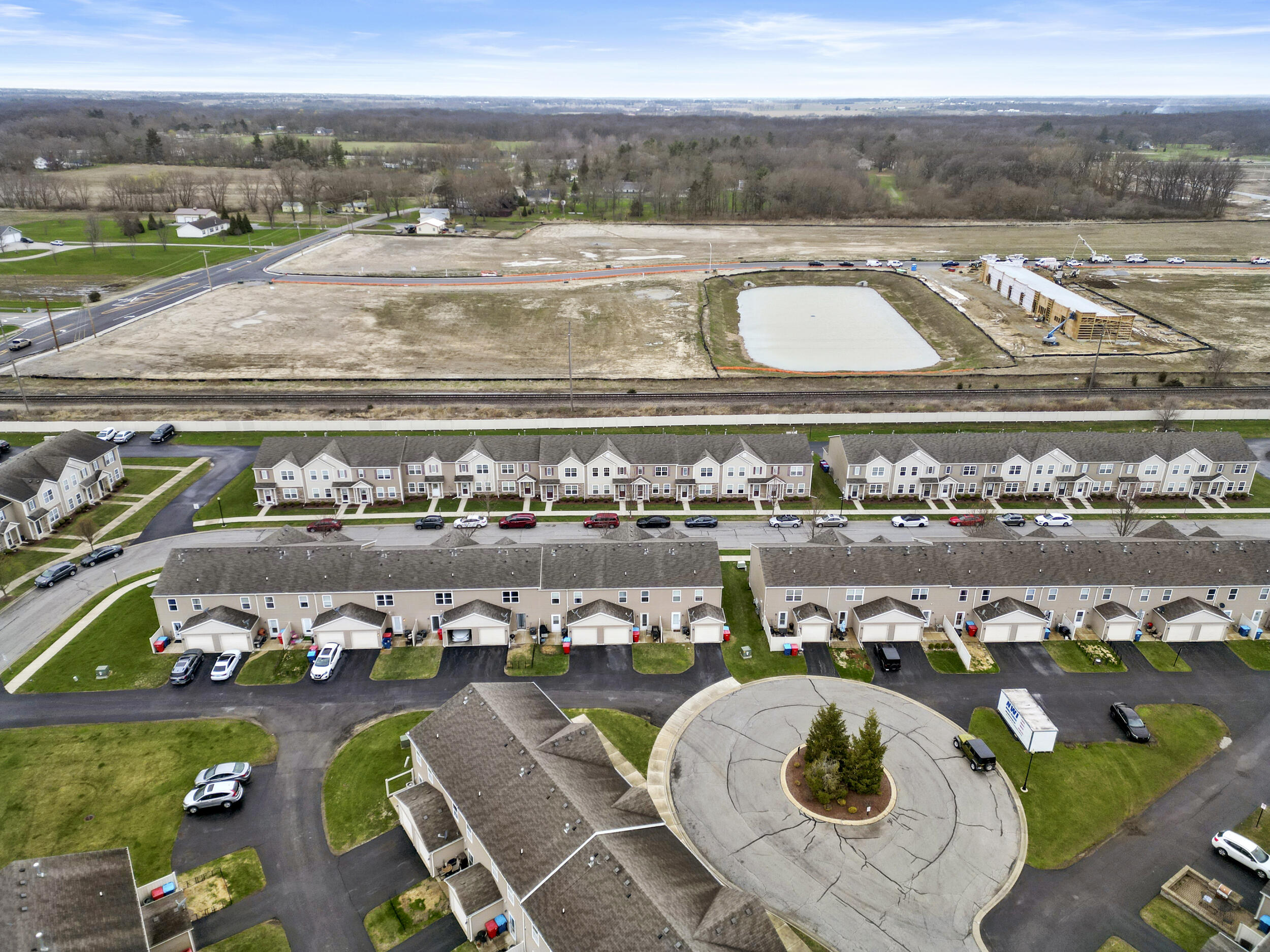 14019 Paramount Way Cedar Lake, IN 46303 - Photo 16 of 17 an aerial view of a house with outdoor space