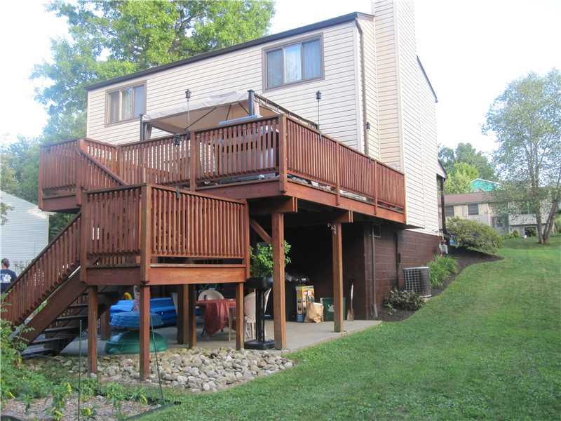 336 Partridge Run Road Gibsonia, PA 15044 - Photo 15 of 16 Other. The deck leads to the yard and has a concrete patio beneath.