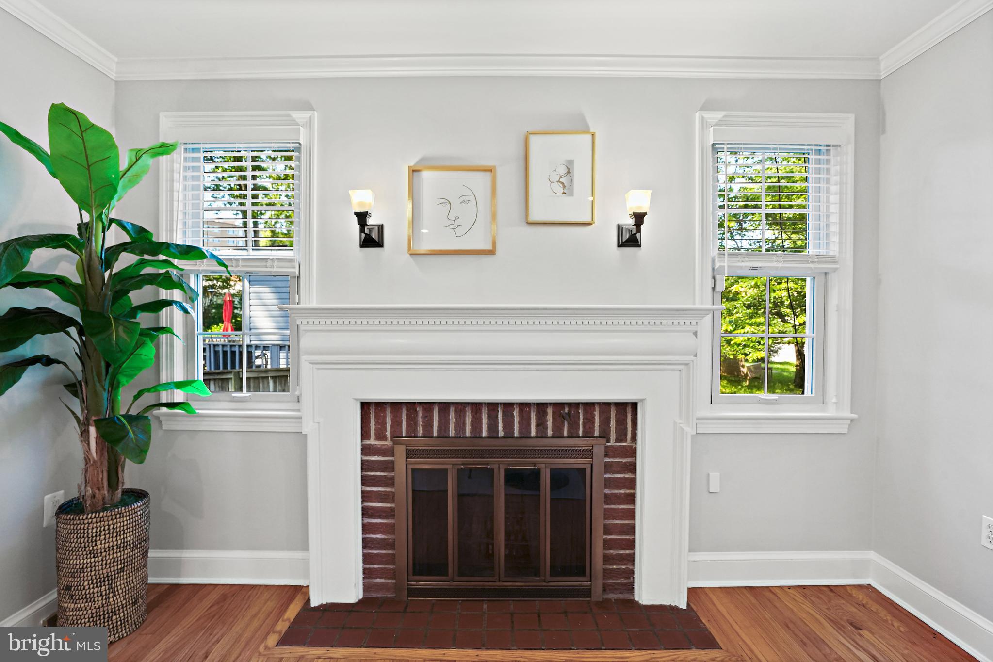 1908 Elkhart Street Silver Spring, MD 20910 - Photo 7 of 30 Fireplace in living room