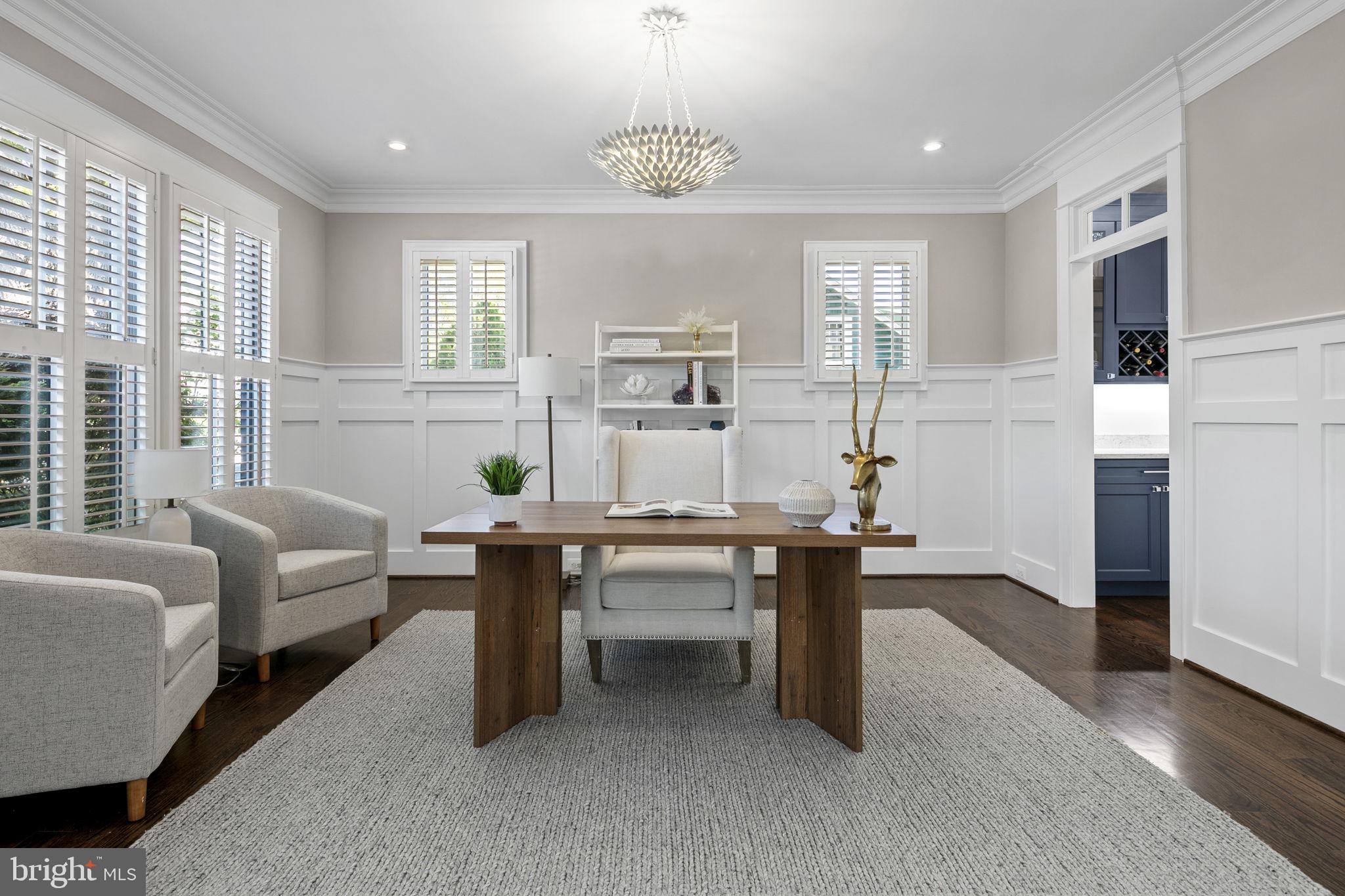 1801 North Bryan Street Arlington, VA 22201 - Photo 6 of 50 Home office, formal dining or living space