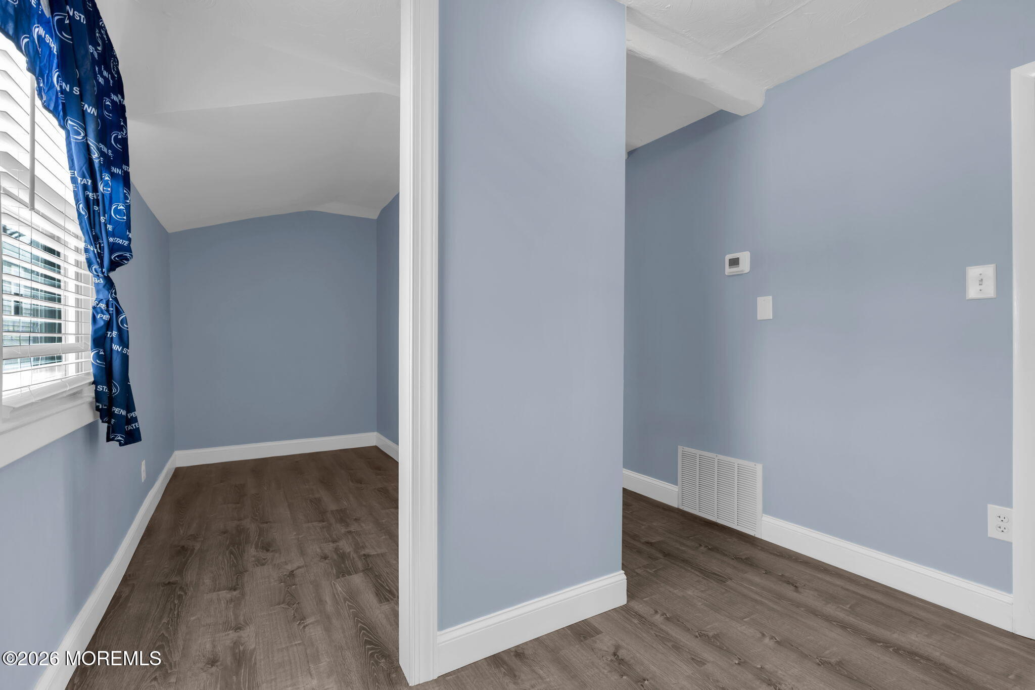 1208 Pine Tree Way, Unit BACK HOUSE Belmar, NJ 07719 - Photo 20 of 24 wooden floor in an empty room with a window