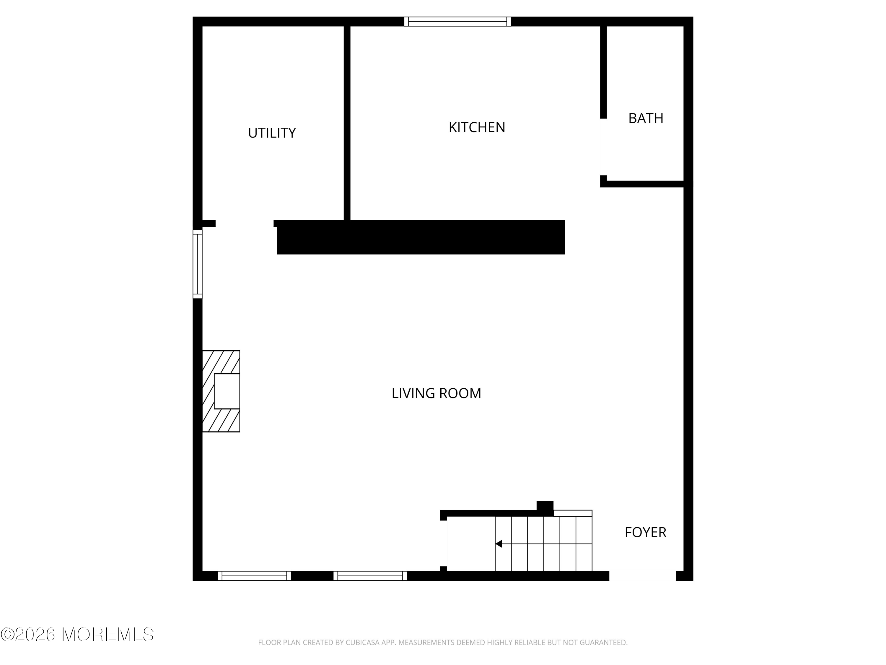 1208 Pine Tree Way, Unit BACK HOUSE Belmar, NJ 07719 - Photo 22 of 24 a picture of floor with a white wall