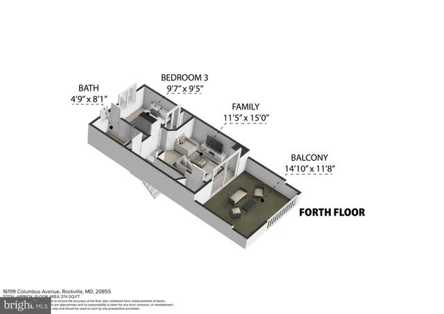 $3,500 | 16199 Columbus Avenue, Rockville, MD 20855