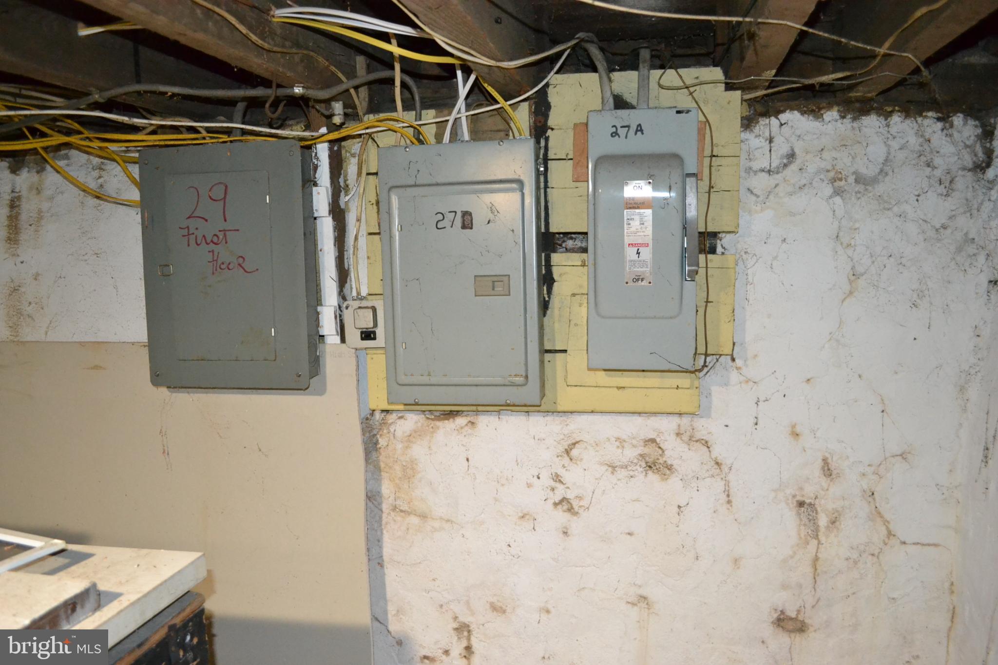 29 South Main Street Glassboro, NJ 08028 - Photo 35 of 38 Electrical panel setup in a basement space.