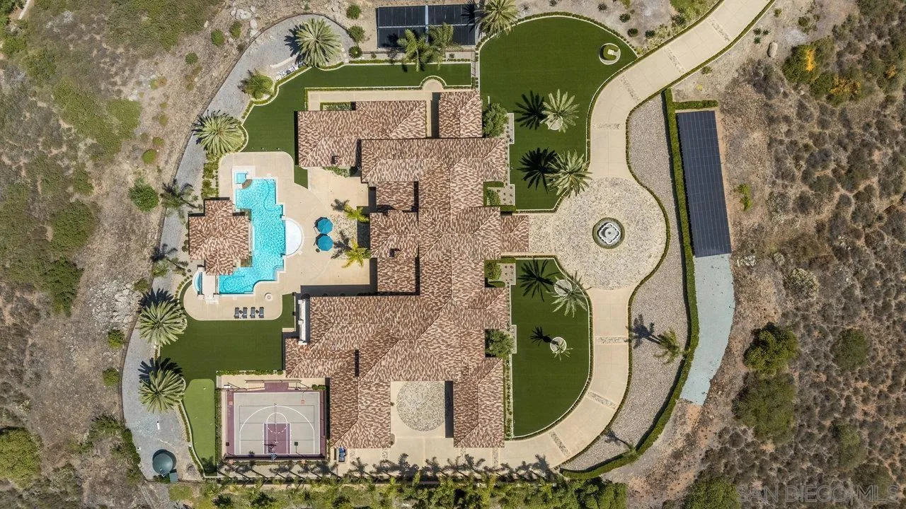 14170 Bryce Point Poway, CA 92064 - Photo 66 of 67 an aerial view of a highlighted house