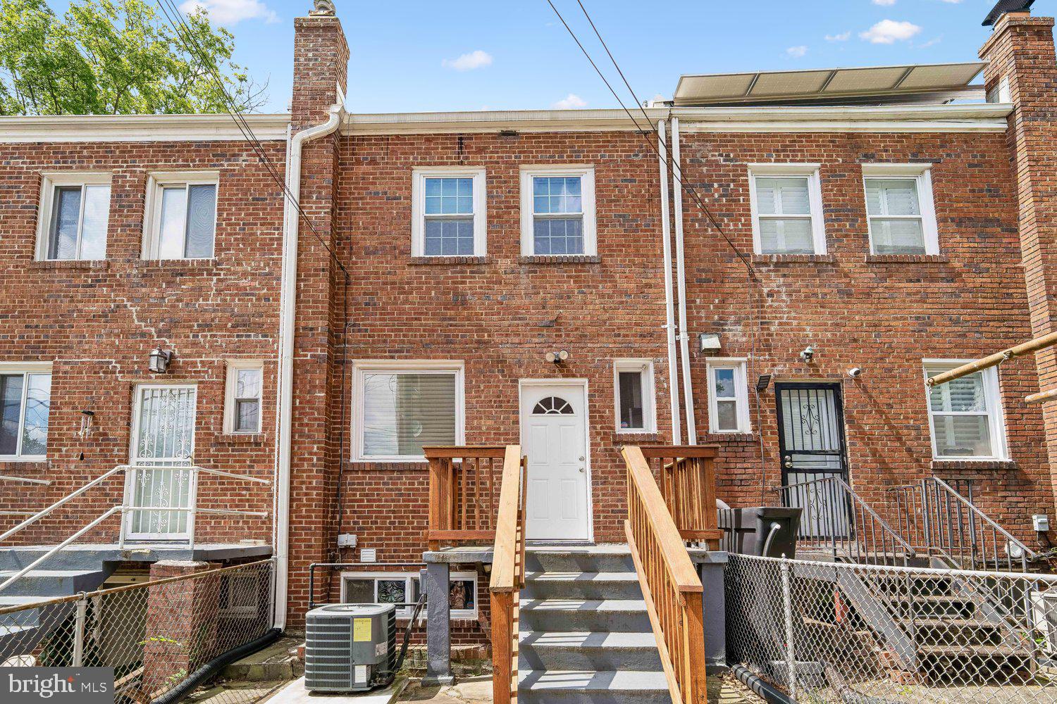 3922 Q Street Southeast Washington, DC 20020 - Photo 25 of 34 Back Elevation