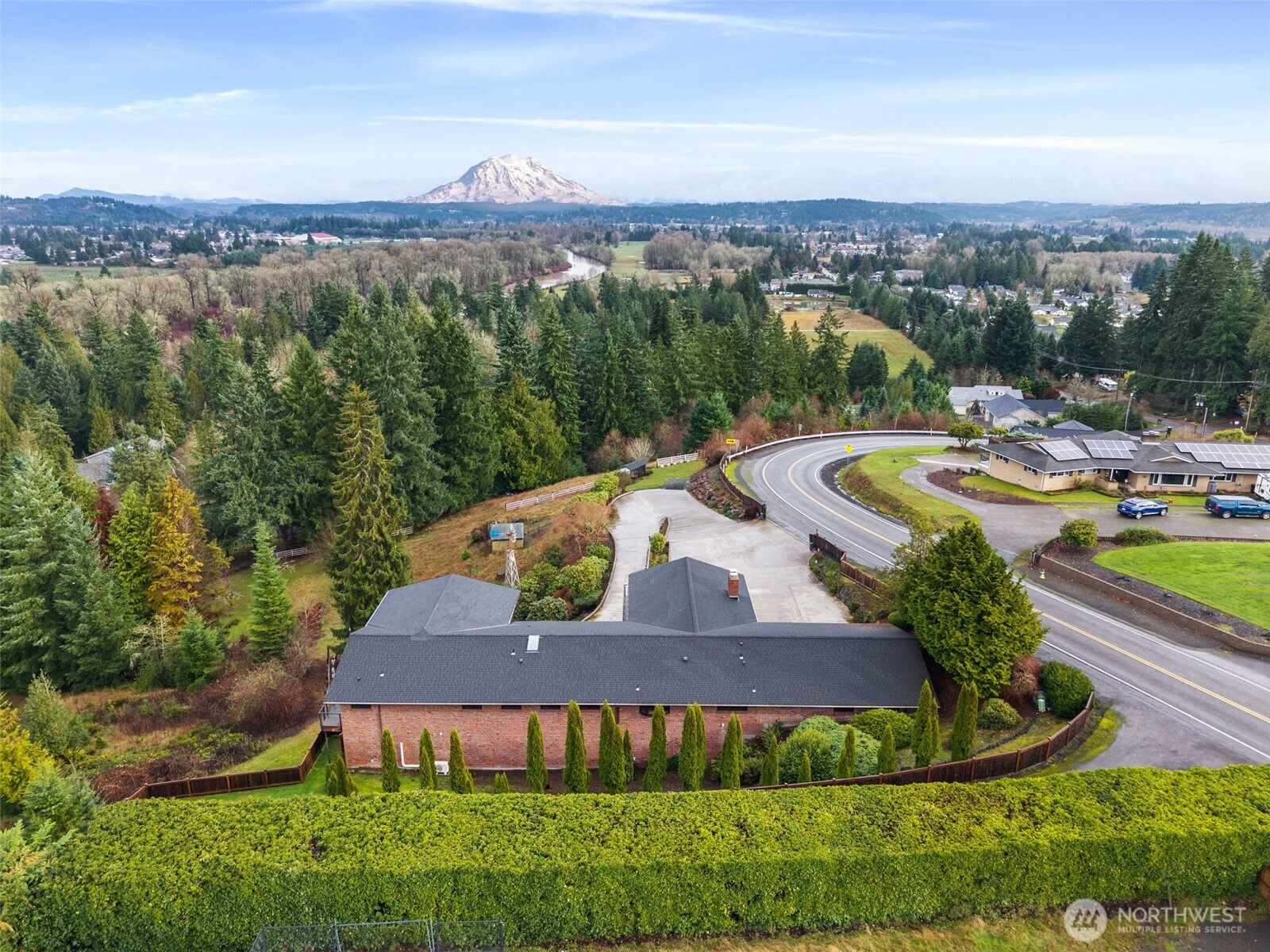 3321 Cooks Hill Road Centralia, WA 98531 - Photo 34 of 37 a view of a house with a yard and patio