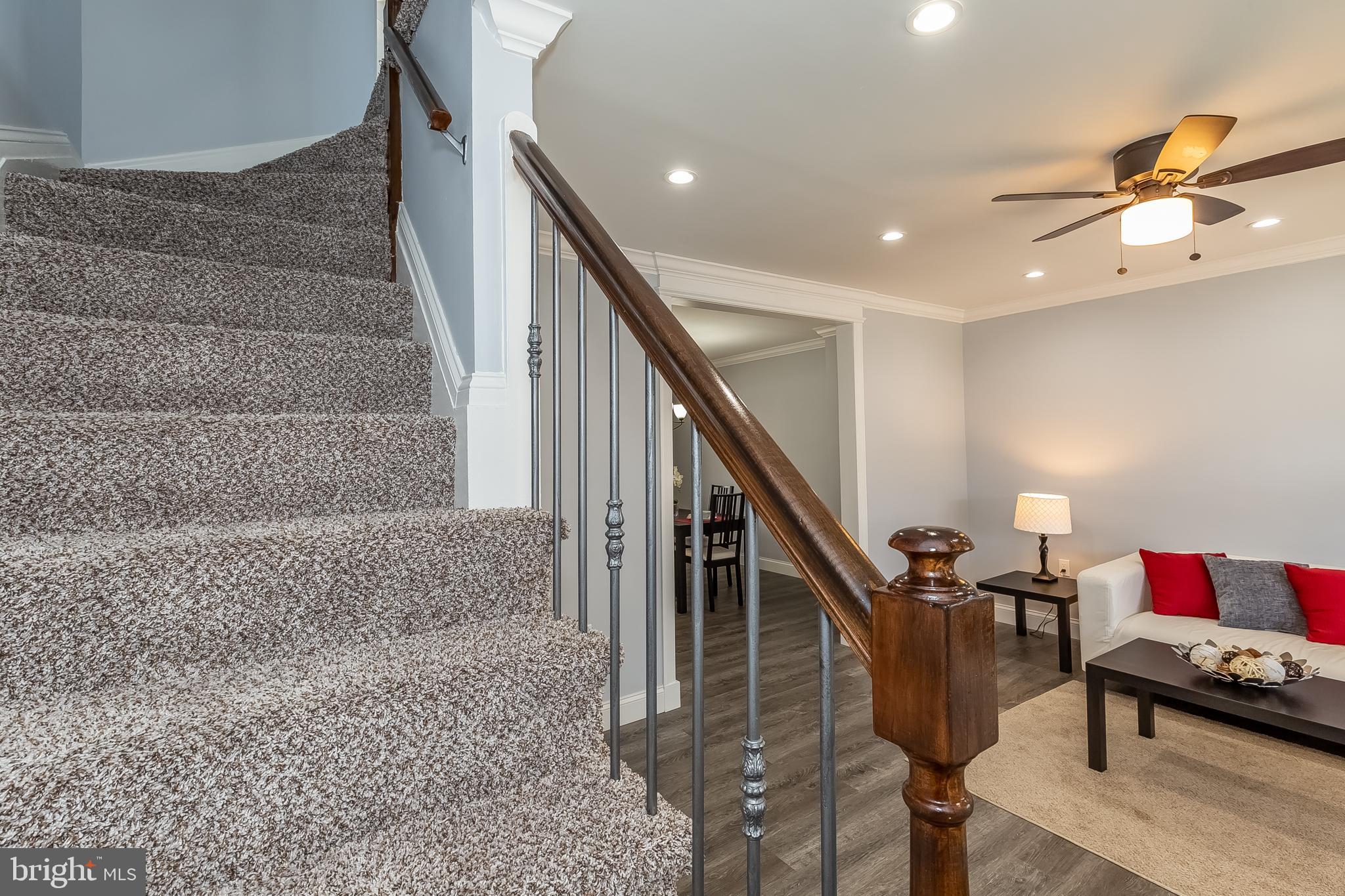 1950 Stanhope Road Baltimore, MD 21222 - Photo 17 of 45 HAND-WORKED METAL & WOOD RAILING!