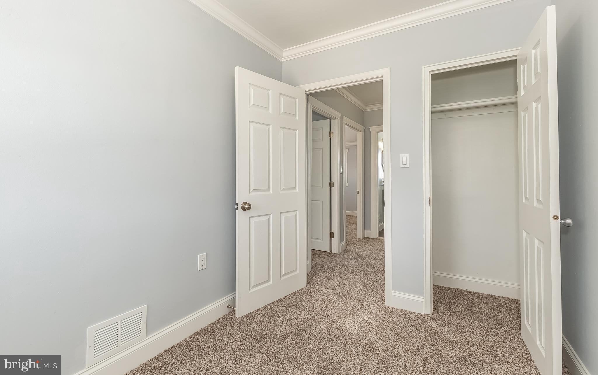 1950 Stanhope Road Baltimore, MD 21222 - Photo 26 of 45 BEDROOM 2 w/FAN & CROWN MOLDING THROUGHOUT