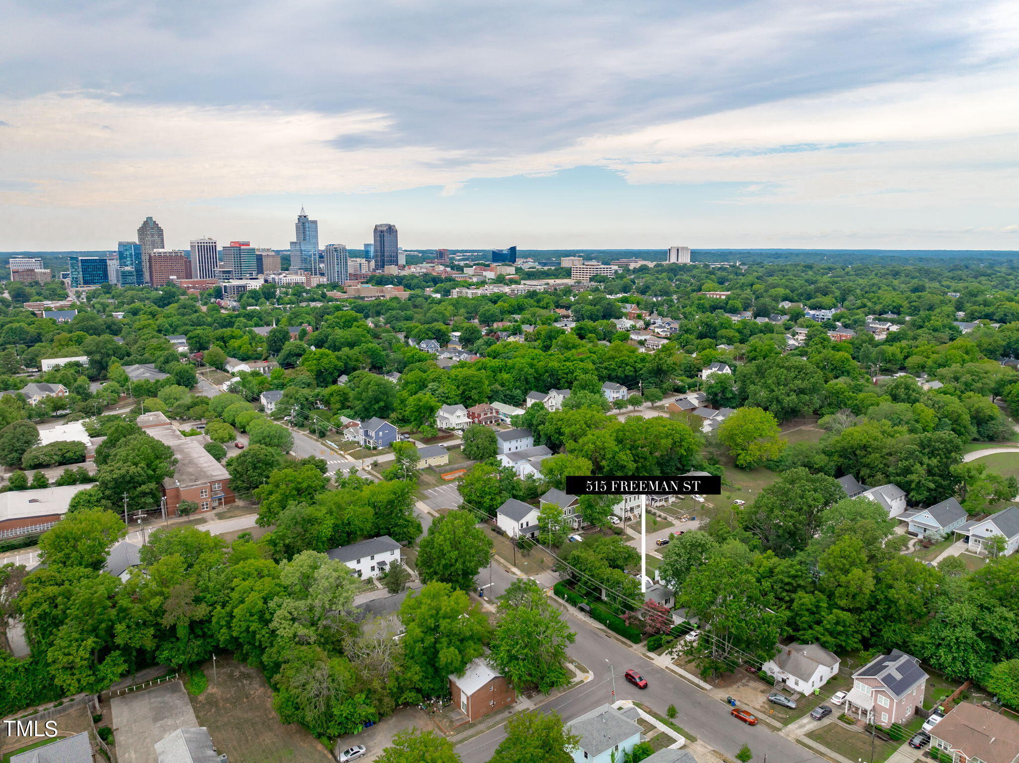 515 Freeman Street Raleigh, NC 27601 - Photo 43 of 44 Aerial-7