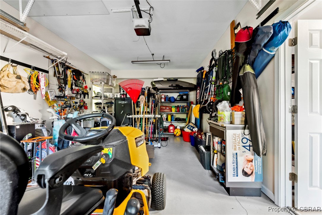 298 Old Ferry Road Hudgins, VA 23076 - Photo 29 of 48 Garage with a garage door opener