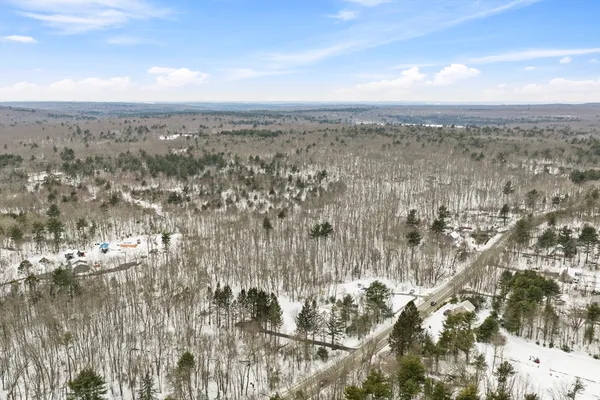 a view of city and mountain