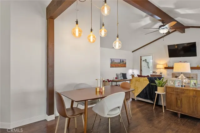 a spacious bedroom with a bed and a couch