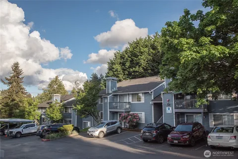 a car parked in front of a house