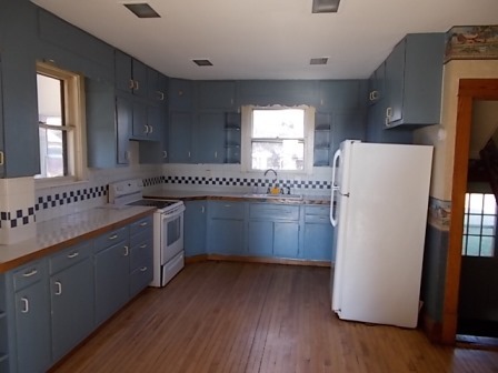 775 North Gorham Road Morris, IL 60450 - Photo 15 of 41 a kitchen with a refrigerator and a sink