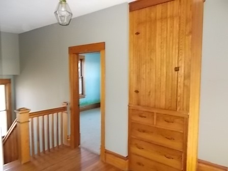 775 North Gorham Road Morris, IL 60450 - Photo 10 of 41 a view of a hallway with wooden floor and staircase