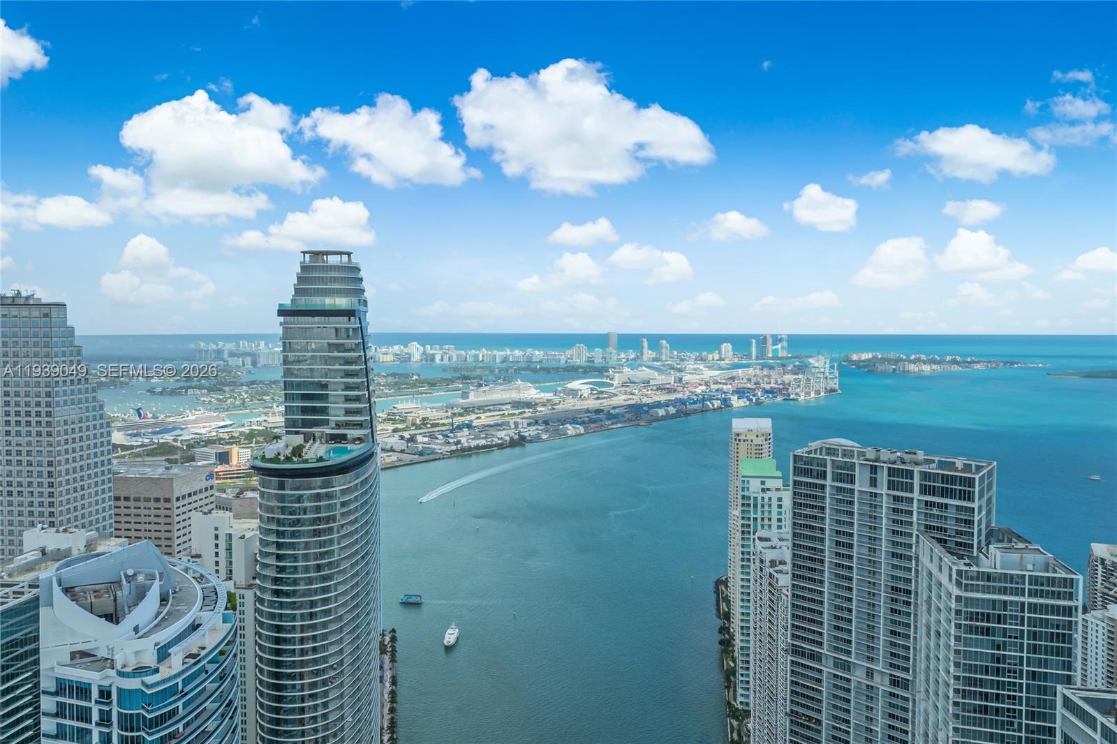 31 Southeast 5th Street, Unit 3918 Miami, FL 33131 - Photo 1 of 24 a view of lake with city view