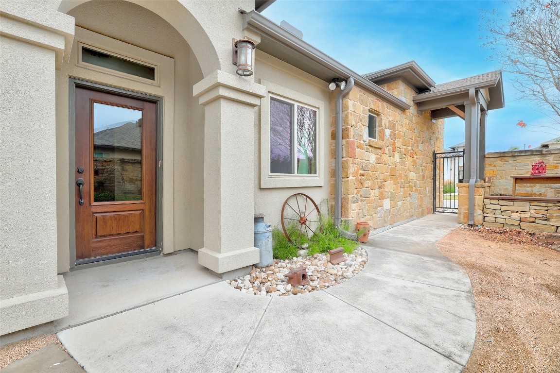 116 Trailing Lantana Drive, Unit G Georgetown, TX 78628 - Photo 3 of 38 a view of a entryway door of the house