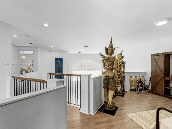 a city view with tall buildings