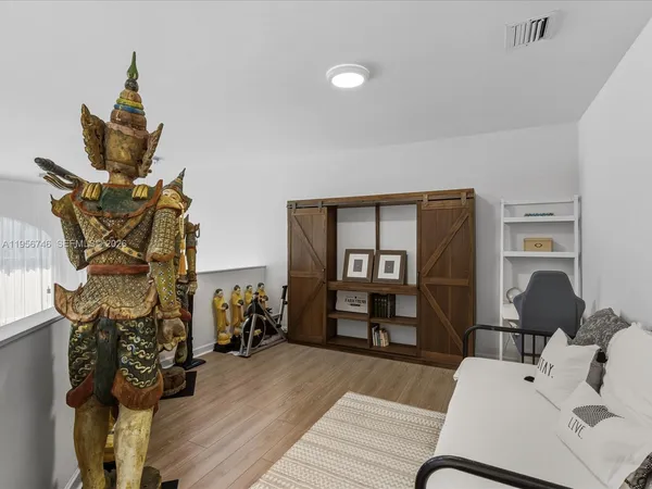 a view of a city with tall buildings