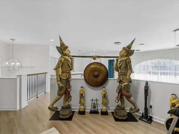 a view of a multi story building