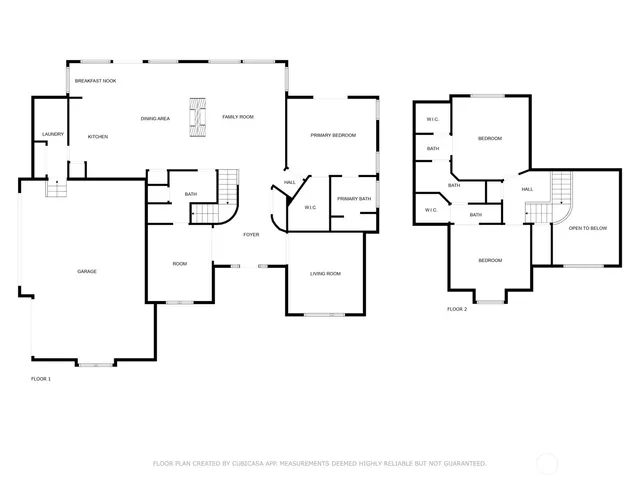 a picture of floor plan