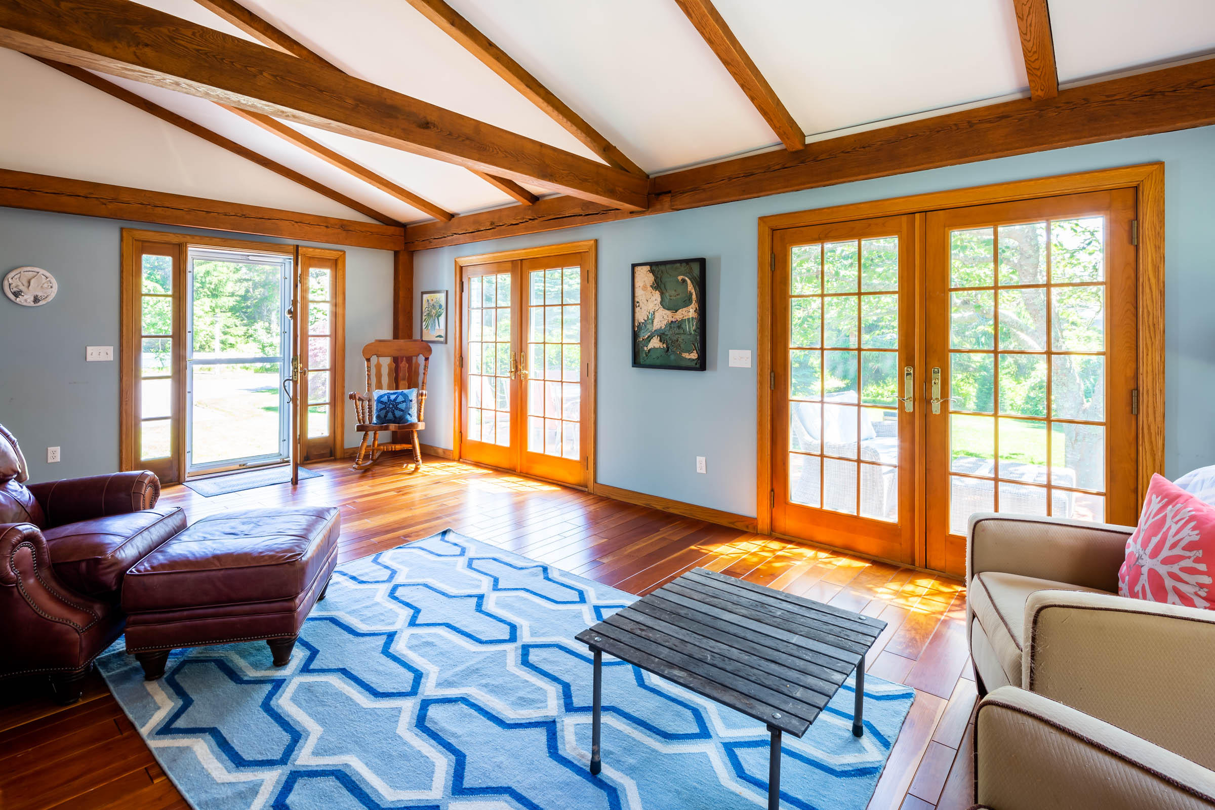 42 Cedar Land Road Orleans, MA 02653 - Photo 26 of 46 a living room with furniture and a large window