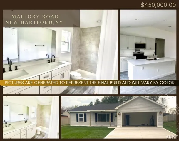 $450,000 | 9666 Mallory Road, New Hartford, NY 13413