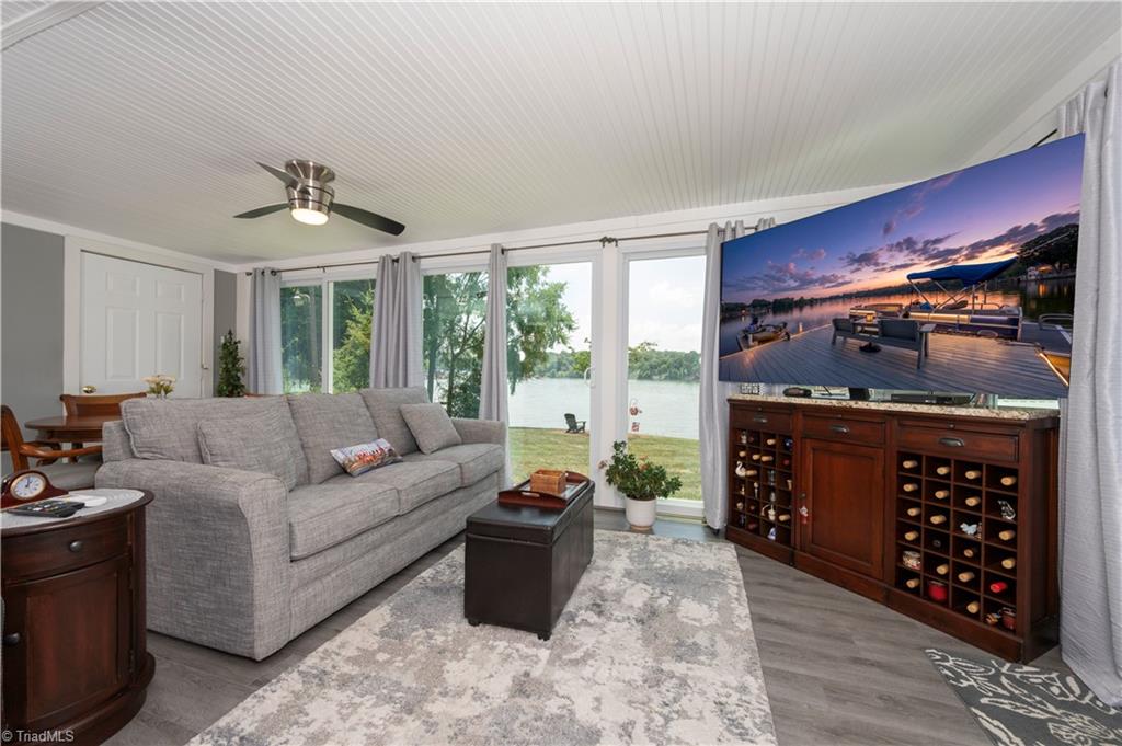 2113 Warf Road Lexington, NC 27292 - Photo 21 of 50 Enjoy dining with a fabulous view. There is a storage closet to the left.