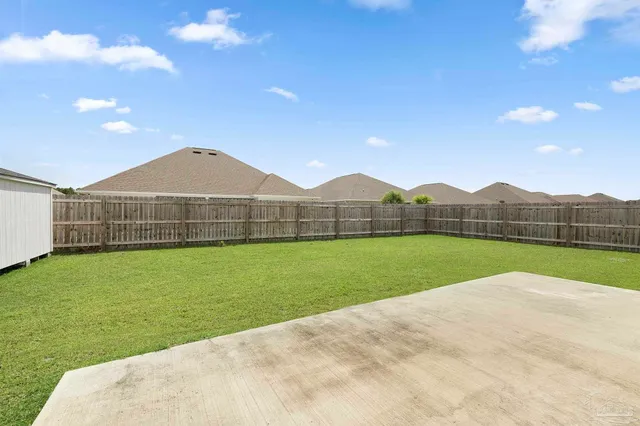 a view of outdoor space and yard