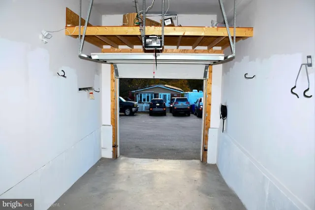 a view of front door of house