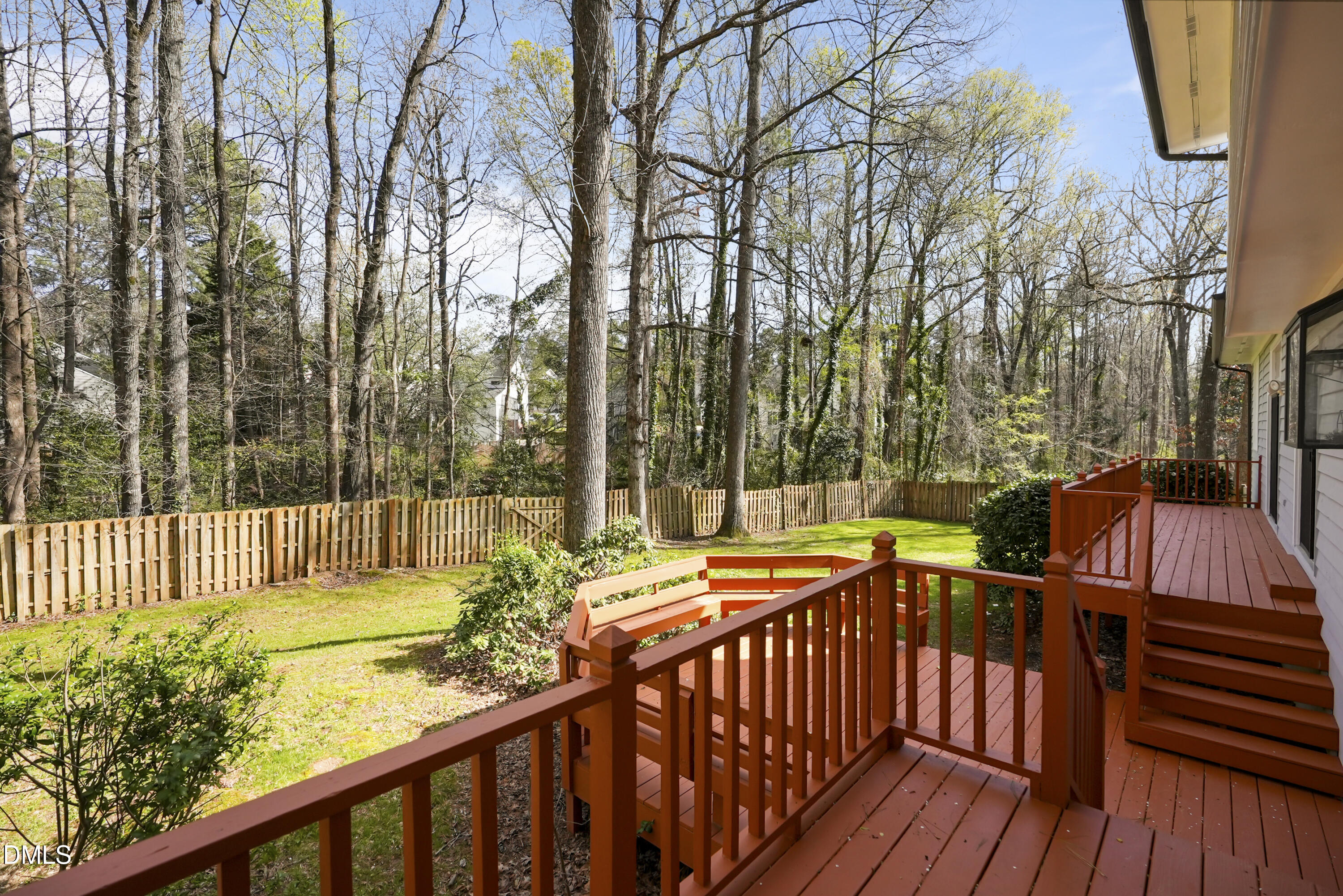 1500 Surfbird Court Raleigh, NC 27615 - Photo 45 of 47 a view of a chairs and table on the deck